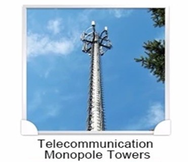 10KV-220KV Electric Power Galvanized Transmission Line Pole Tower