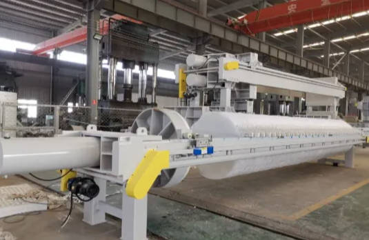 Solid-Liquid Separation Filtration High Pressure Round Plate Filter Press