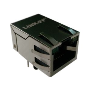 China HY911169C | LPJ1012AGNL 100Base-T Magnetic RJ45 Jack Female Connector on sale