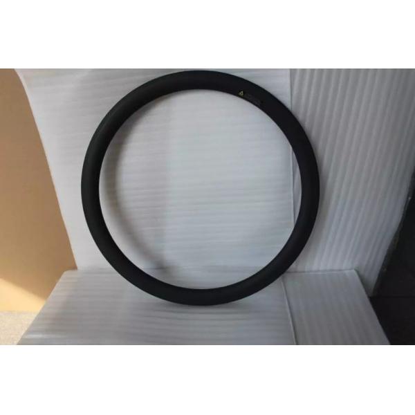 Buy Clincher Compatible Tubuless Rim 700C 50MM 25mm Wide Road Bicycle Carbon Clincher Tubuless Rims Used for V&Disc Brake at wholesale prices