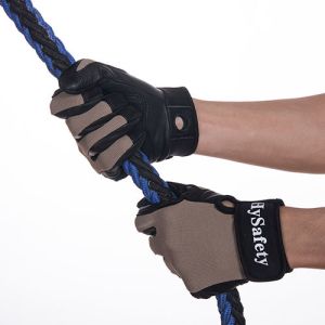 Goatskin Spandex Tactical Rappelling Gloves