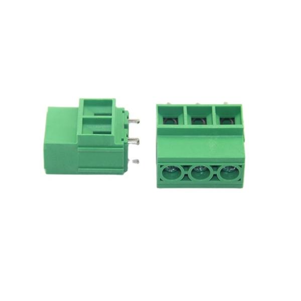 Buy 3 Poles Pcb Mount Screw Terminal HQ135T-10.16mm Electric at wholesale prices