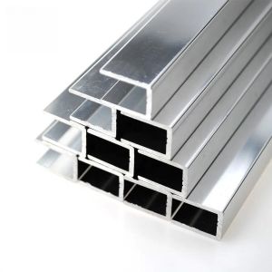 Custom Shiny Bathroom Aluminum Profiles Polishing Sliver Extruded Aluminum U