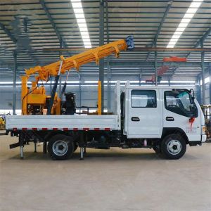 Complete Hydraulic Water Well Drilling Rig Vehicle Mounted 200 Meter