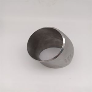 China 3 Inch 45 Degree Long Radius Mild Stainless Steel Butt Weld Elbow on sale