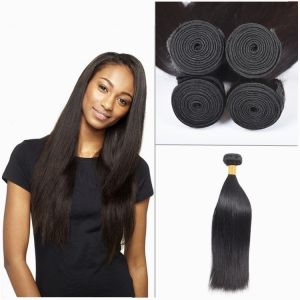 China Unprocessed Peruvian Human Hair Bundles Peruvian Straight Hair 4 Bundles on sale