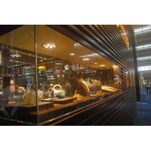 Low Power 85 - 265V 50HZ Die - Casting Alu & Glass LED Ceiling Lamp 7W CE, RoHS