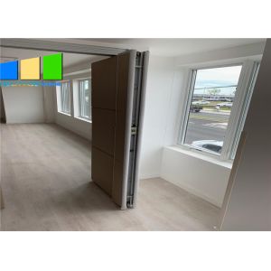 Soft Cover Folding Sliding Operable Partition Walls Acoustic Conference Room
