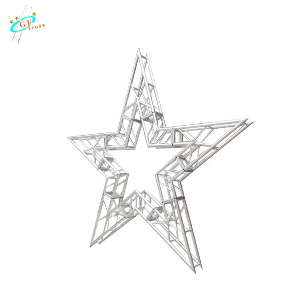 Buy Pentagram Aluminium Lighting Truss For Outside Lighting Show Special Shaped at wholesale prices