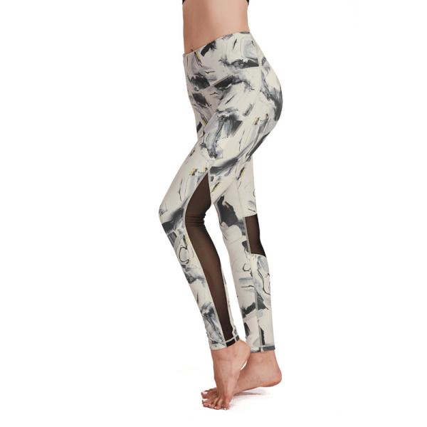 Buy Women Polyester Yoga Pants Breathable Sport Gym Leggings at wholesale prices