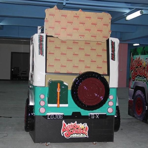 Let Us Go Jungle Shooting Arcade Machine Big Screen For 2 Players 200KG Weight