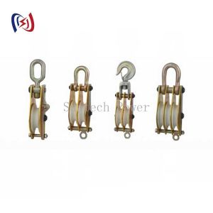 10 - 100KN Hoisting Tackle Aluminum Alloy Tower Erection Hoisting Tools