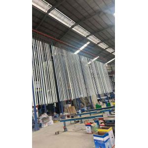 Quality Intelligent System Speed Adjusttable Customized Capacity for Customers Vertical Powder Coating Line for Aluminum Profiles for sale