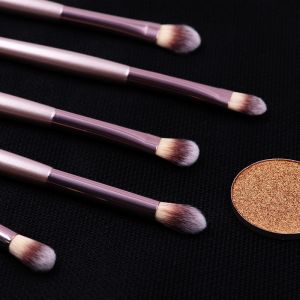 13pcs Rose Gold Eye Makeup Brush Set