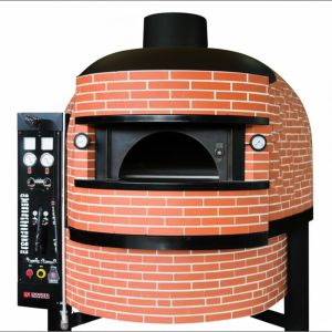 Round Italy Pizza Oven Electric Gas 500℃ High Temperature