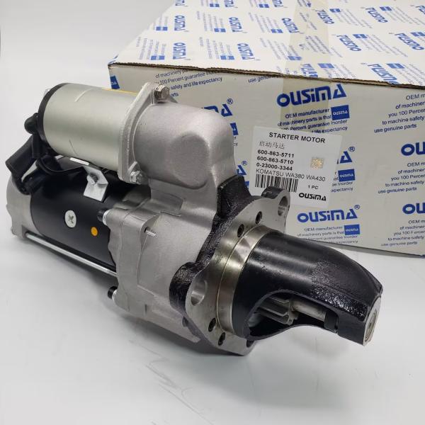 600-863-5711 Auto Starter Motor 600-863-5710 0-23000-3344 For Komatsu WA380
