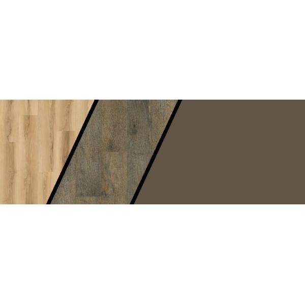 Green Wood Hardwood LVT Flooring Board Indoor Hollow ABA Rigid SPC Flooring