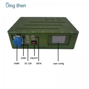 China 100km UAV Video Link COFDM Digital HD AV Transmitter and Receiver H.265 on sale