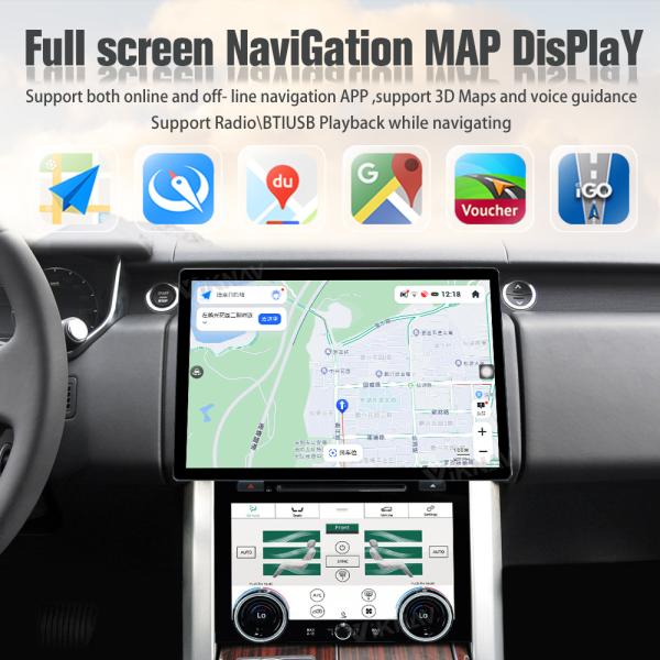 Viknav Car Radio For Range Rover Vogue L405 (2013-2017) 13.6 inch With AC panel Upgrade Multimedia Player Navigation