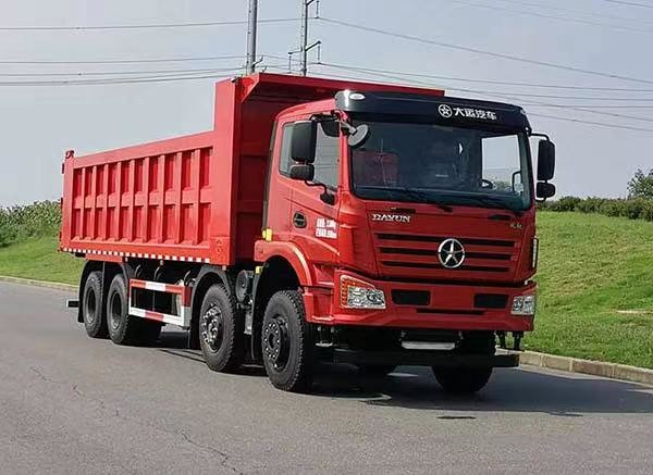 22 Square Meters 10 Meters Four Axle Dump Truck Diesel 3 Seats Rear Drive Manual Transmission 8×4