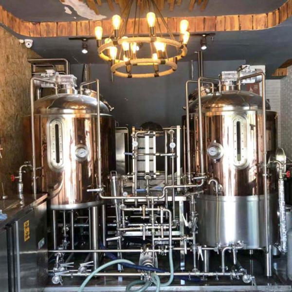 Adjustable Voltage Micro Brewery Equipment for Food Beverage Manufacturing Plant