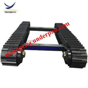 Hydraulic crawler steel track undercarriage system for custom undercarriage