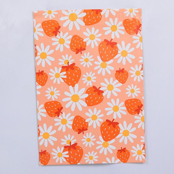 Durable Plastic Poly Mailer Bags Tear Resistant 30x40cm Printed Plastic Mailing Bags