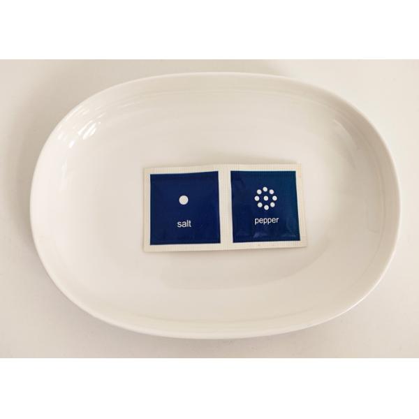 Four Side Seal Salt Pepper Seasoning Packets Customizable Condiment Packs