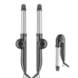 Ceramic Barrel 180° Folding Travel Curling Iron Ultralight PTC Heating