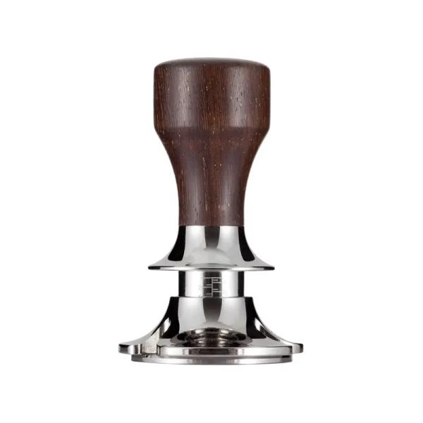 Home Coffee Maker with Black Laser Logo Espresso Barista Tools and Pressure Gauge