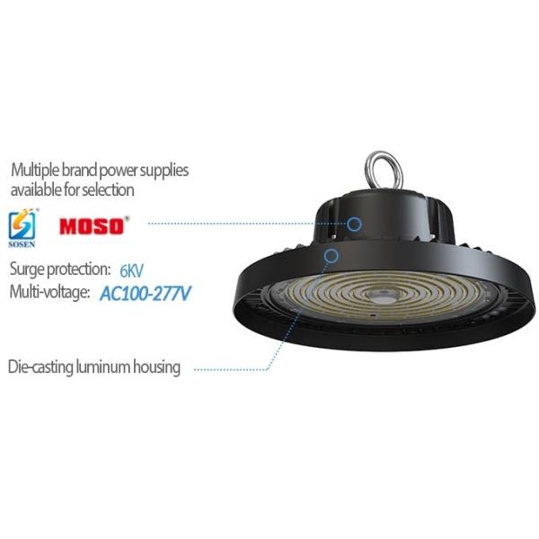 Motion Sensor Warehouse Led High Bay Lights 39000lm High Bay 300w 200w For High Shed Factories