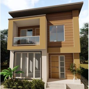 Modern 2 Storey Prefabricated House With Light Steel Structure
