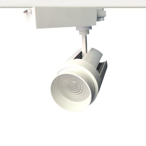 china supplier wide adjustable angle 25w 3000k cob cree led track light 3 euro