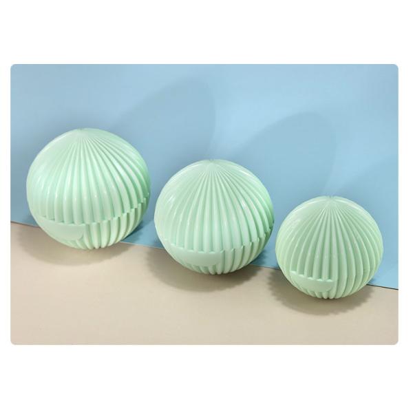 ABS Screw Cap 20g 30g 50g Cosmetic Screen Printing Spherical Cream Bottle Packaging for Cosmetic Packaging Containers
