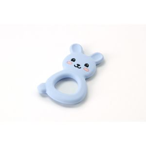 Montessori Silicone Teether Ring , Silicone Teething Toy For Children Newborn