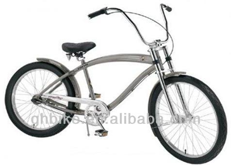 Chopper Fork Beach Cruiser Bike 26'' with Aluminum Alloy Rim and CE ISO9001 Certificate
