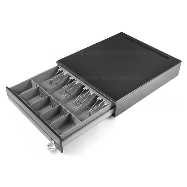 3 Position Key Lock POS Cash Drawer Lockable Cash Box For Retail Market