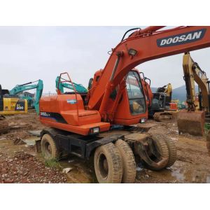Korea Grab 15T DH150W-7 Doosan Wheel Excavator