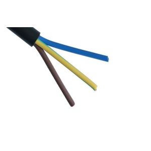 Copper Conducotor Rubber Sheathed Cable , Rubber Electrical Cable H03RN-F