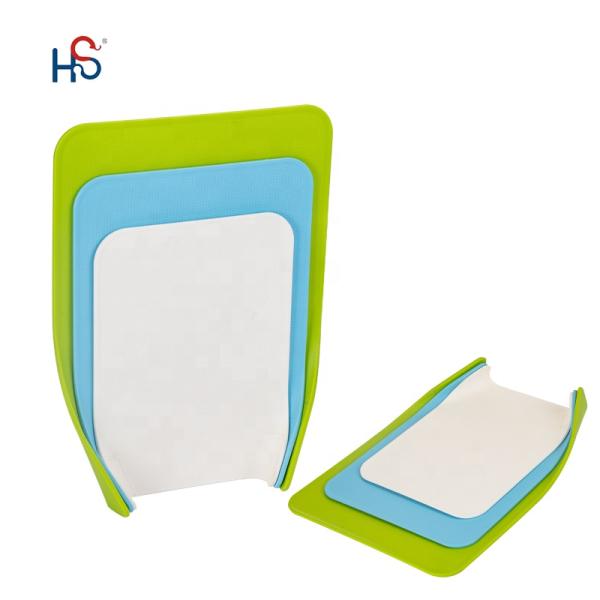 Eco-friendly 3PCS Flexible Kitchen Plastic Chopping Board for Vegetable Cutting 2021