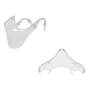 TUV 15CM Anti Fog PC Plastic Protective Transparent Face Shield