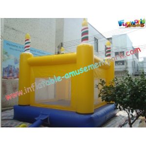 Small Dolphin Commercial Bouncy Castles , Inflatable Jumping House