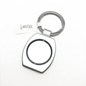 Customized Logo Metal Keychain Holder with MOQ of 500 Pieces