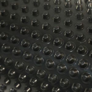 China Greening HDPE Drainage Board Dimple Membrane Drainage Mat on sale