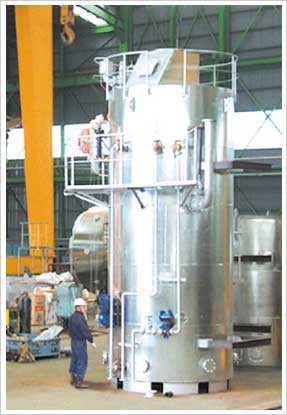 Buy Vertical Industrial Gas Steam Boiler High Efficiency Environmentally Friendly at wholesale prices