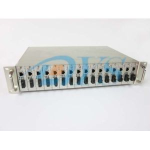 Singlemode Optical Fiber Media Converter IEEE802.3u With 16 Slot