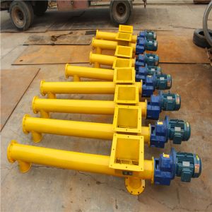 Adjustable Speed 600mm Tubular Screw Conveyor Material Transmission