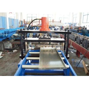 PLC Control Shelf Box Metal Roll Forming Systems 3-5 M/ Min Speed With Hydraulic