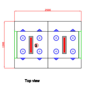 Intelligent HEPA Filter Air Shower System , Dust Free Room For Pharmaceutical