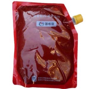 Accurate Positioning Stand Up Pouch Packing Machine 80 Bags/Min Sauce Sachet